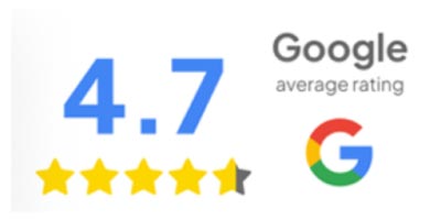 Google average rating